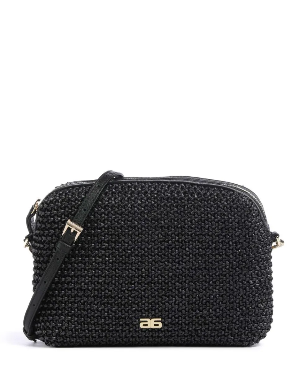 Maglia Raffia Kaia Crossbody bag bast black