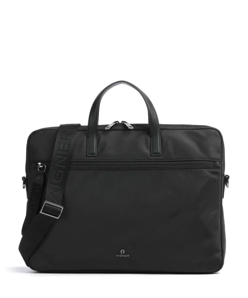 Nico Briefcase 15″ recycled polyester black