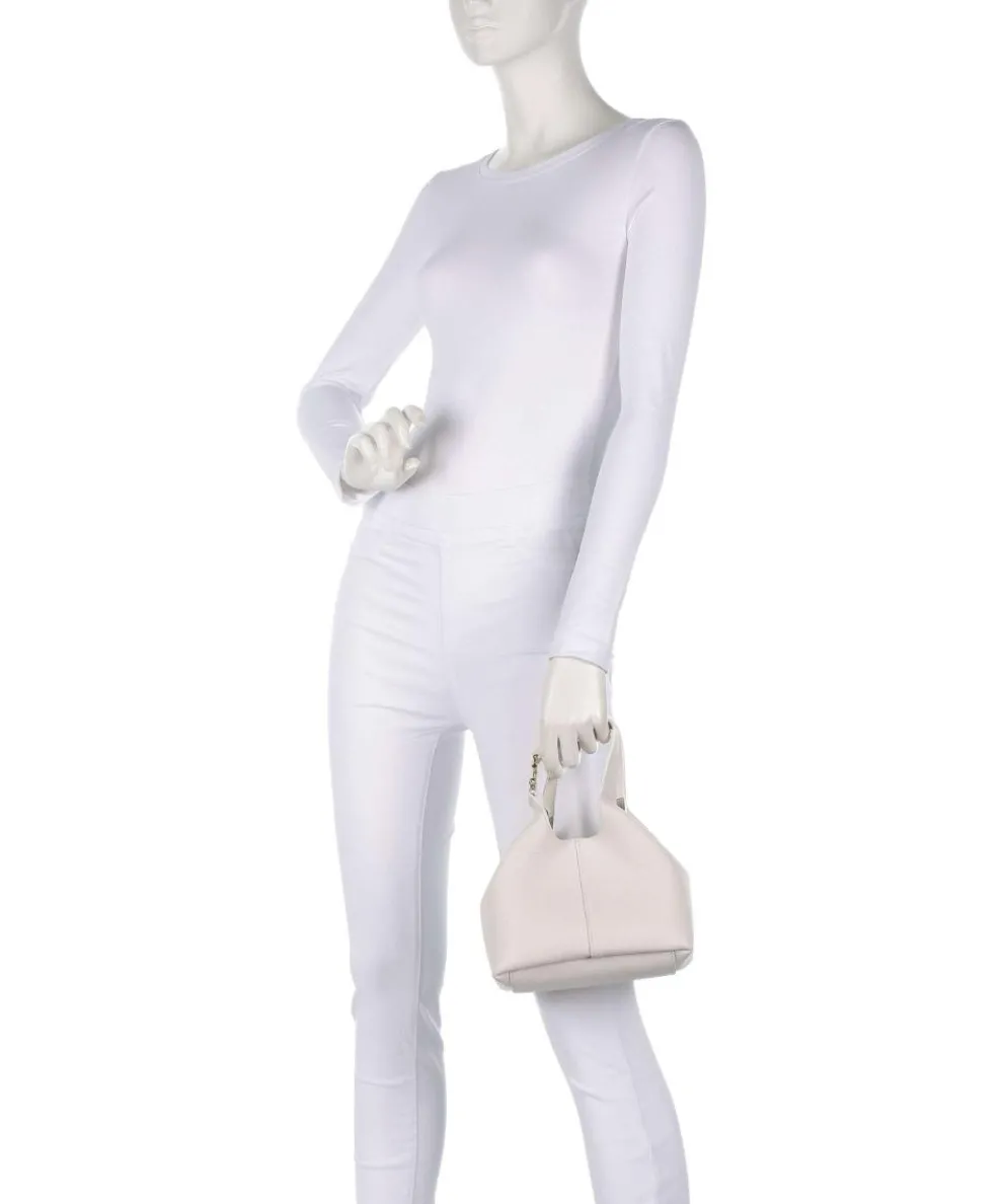 C-Easy Handbag grained leather white