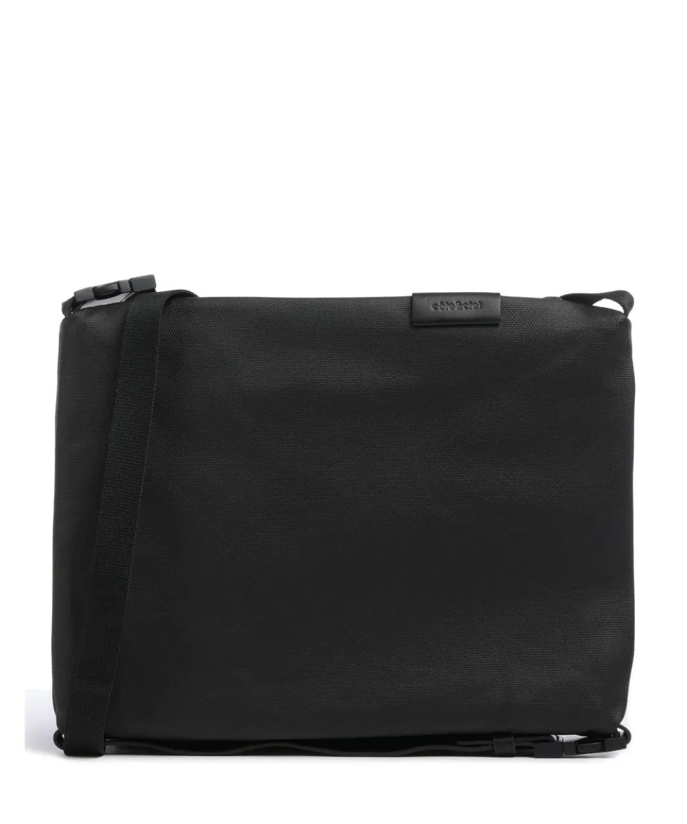 Coated Canvas Inn Medium Briefcase cotton black