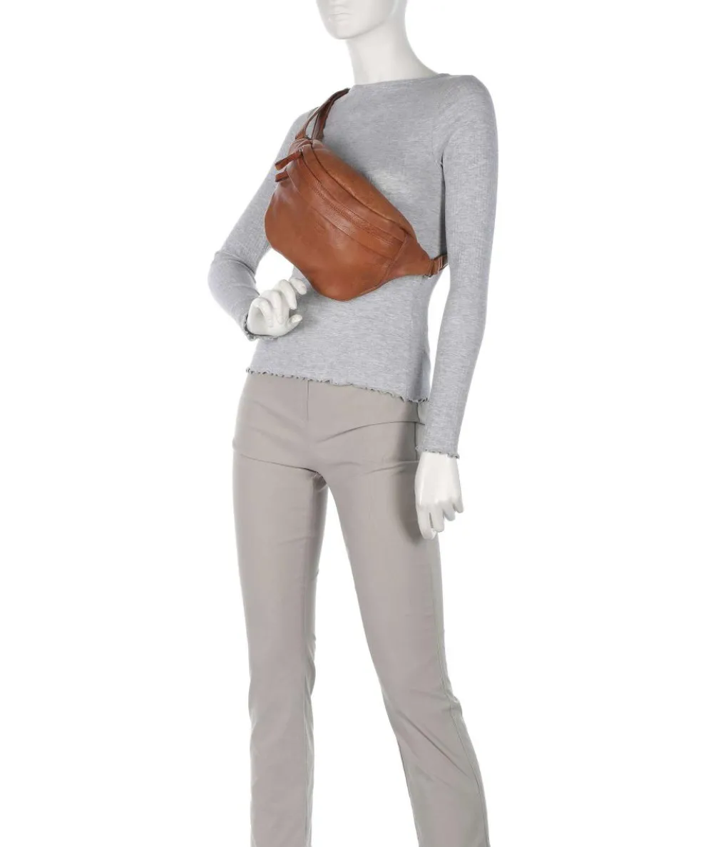 Basic Crossbody bag buffalo leather brown