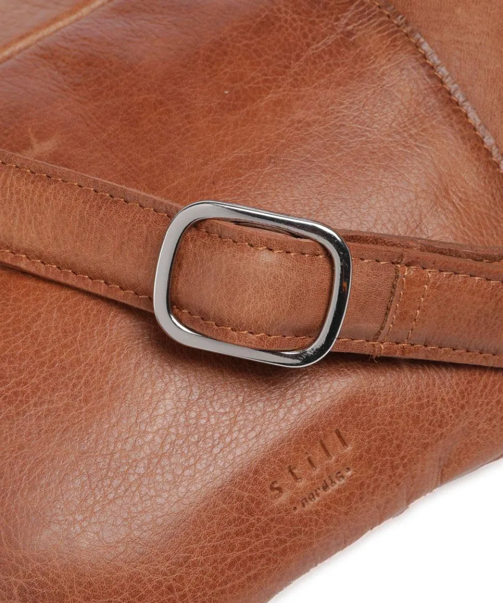 Basic Crossbody bag buffalo leather brown