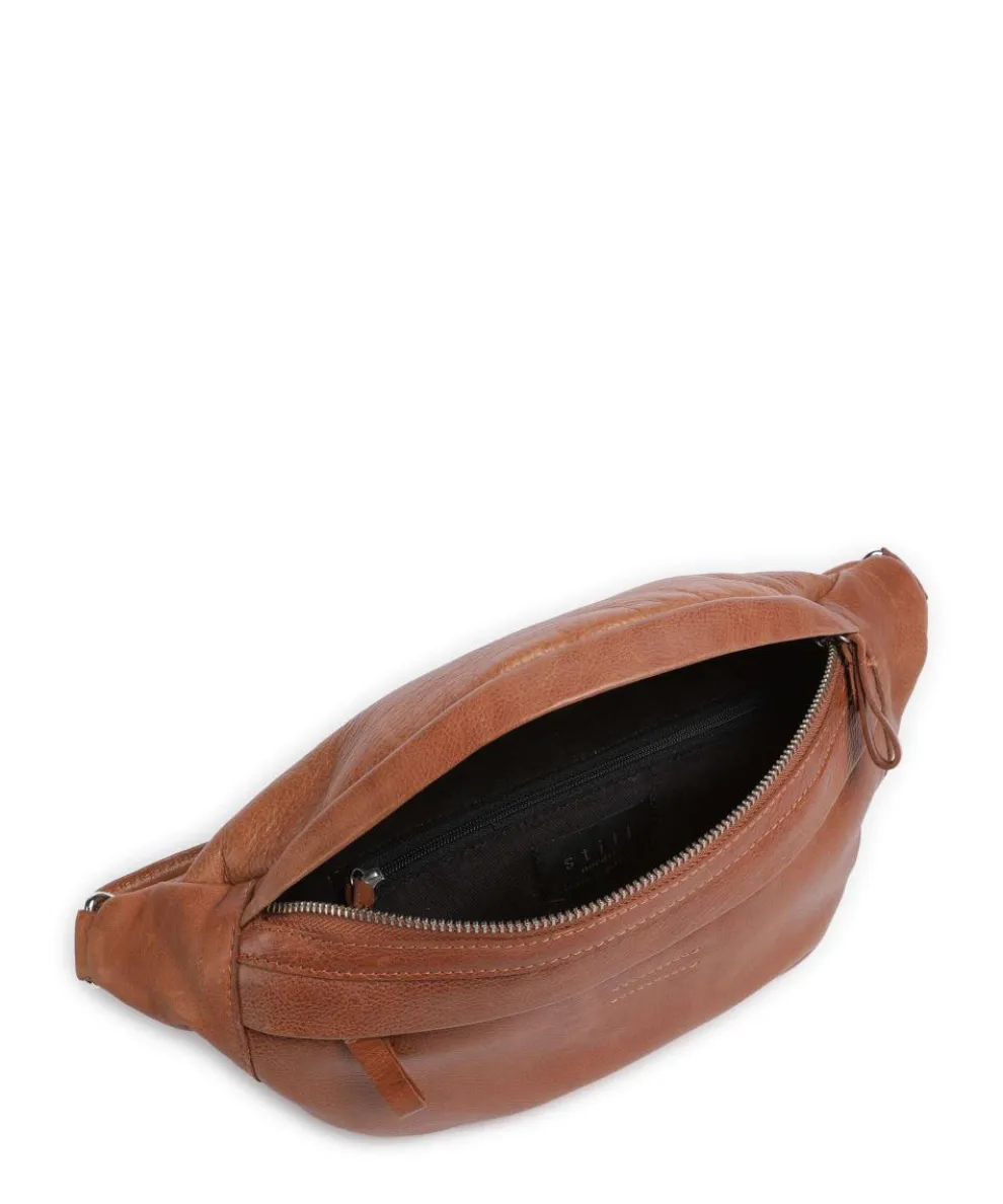 Basic Crossbody bag buffalo leather brown