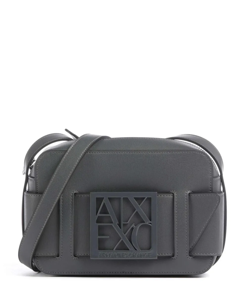 Susie Crossbody bag imitation leather dark grey