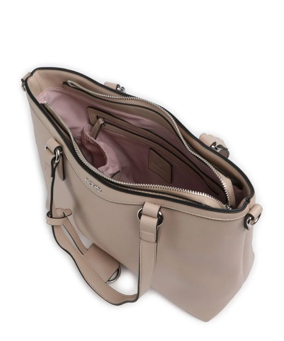Lyon Shoulder bag imitation leather beige