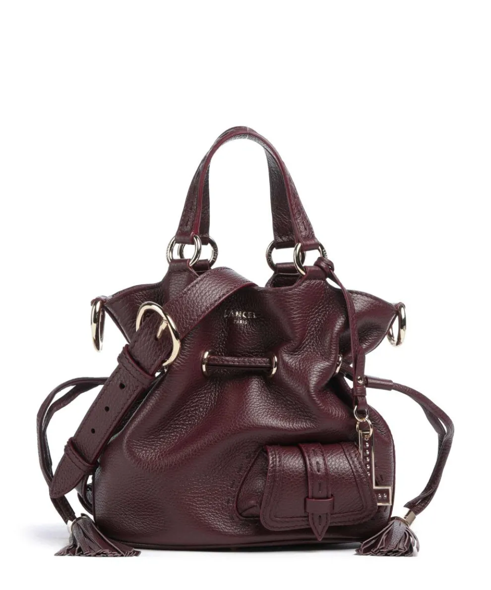 Premier Flirt S Bucket bag grained cow leather berry