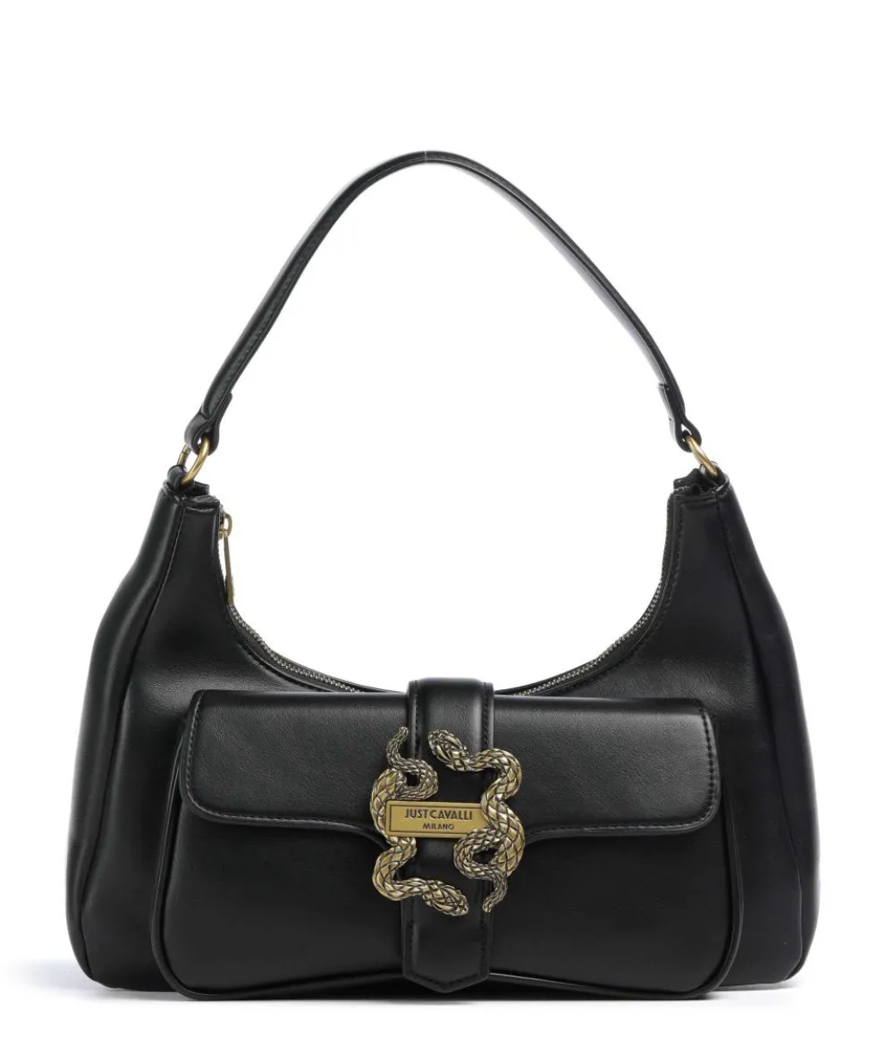 Iconic Snakes Shoulder bag imitation leather black