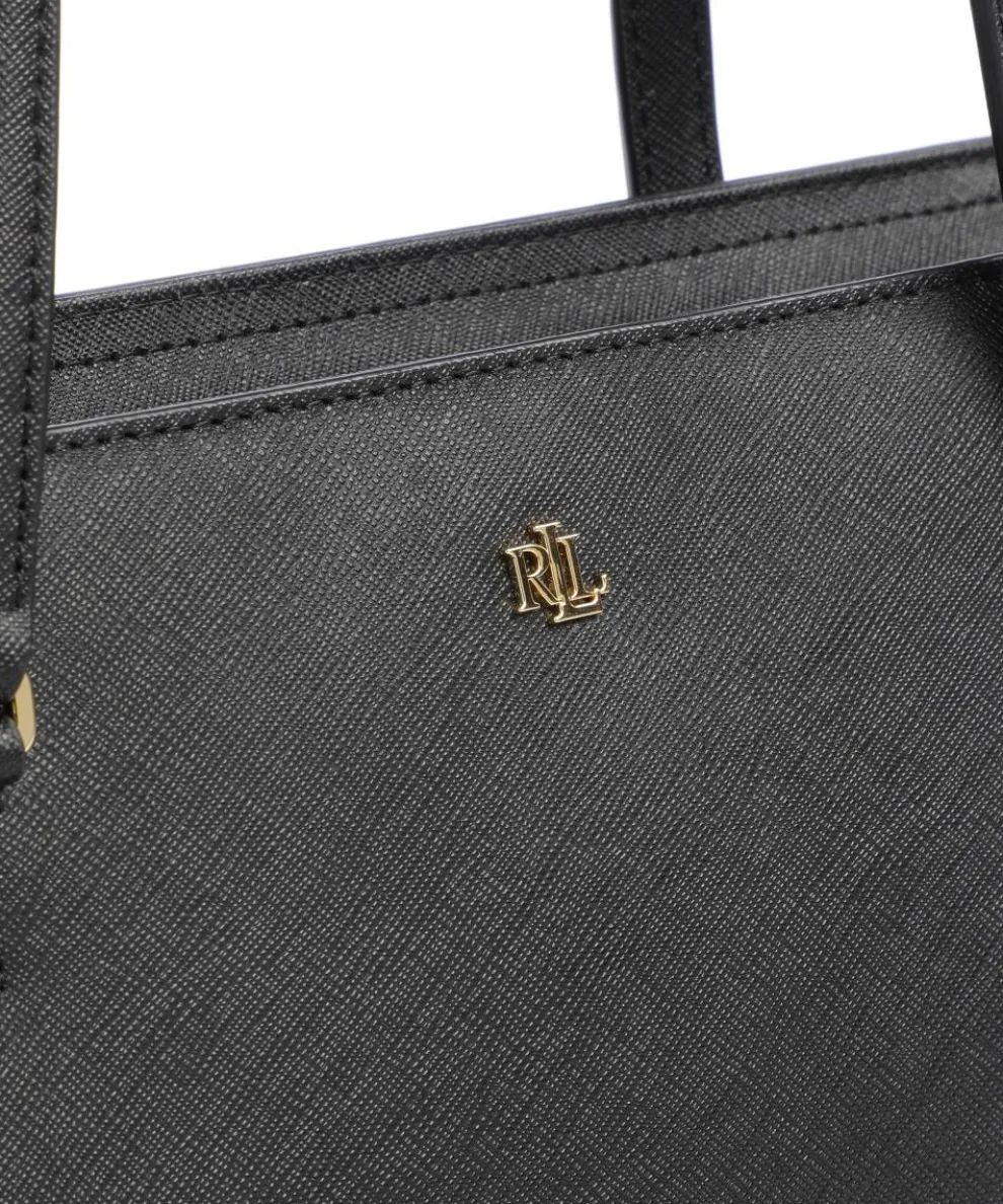 Karly Medium Tote bag saffiano cow leather black