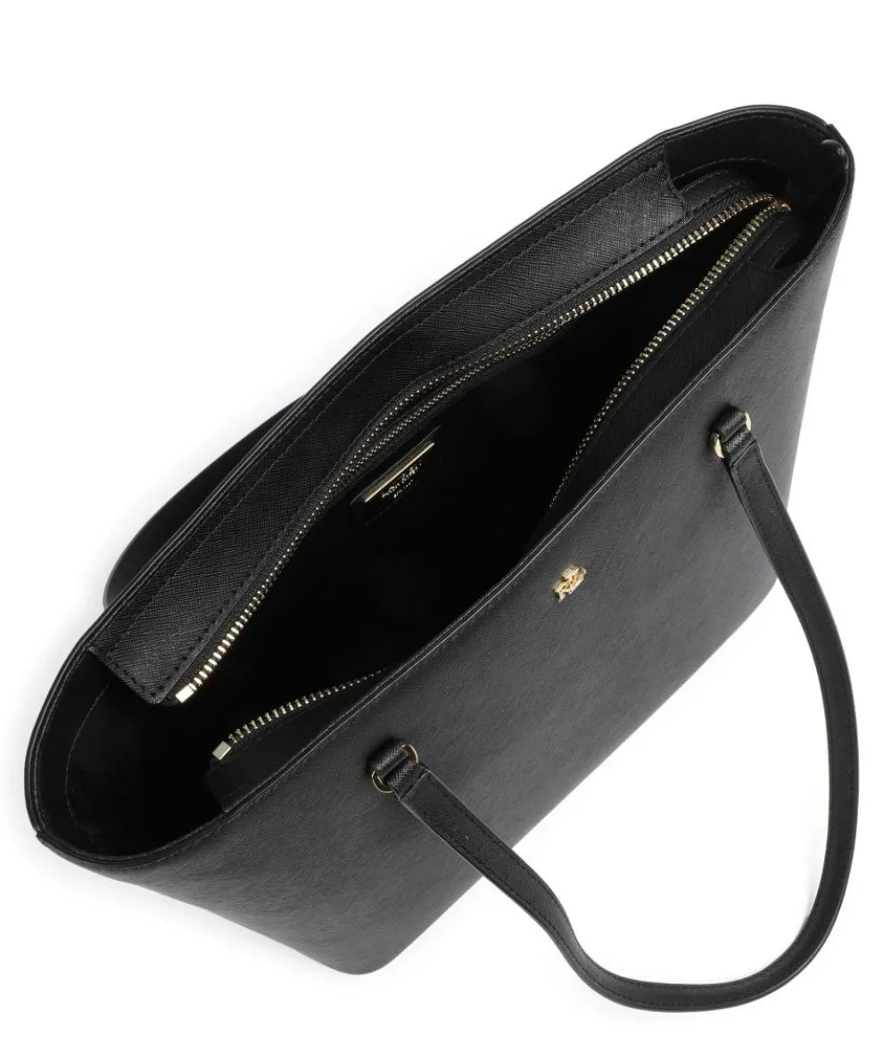 Karly Medium Tote bag saffiano cow leather black