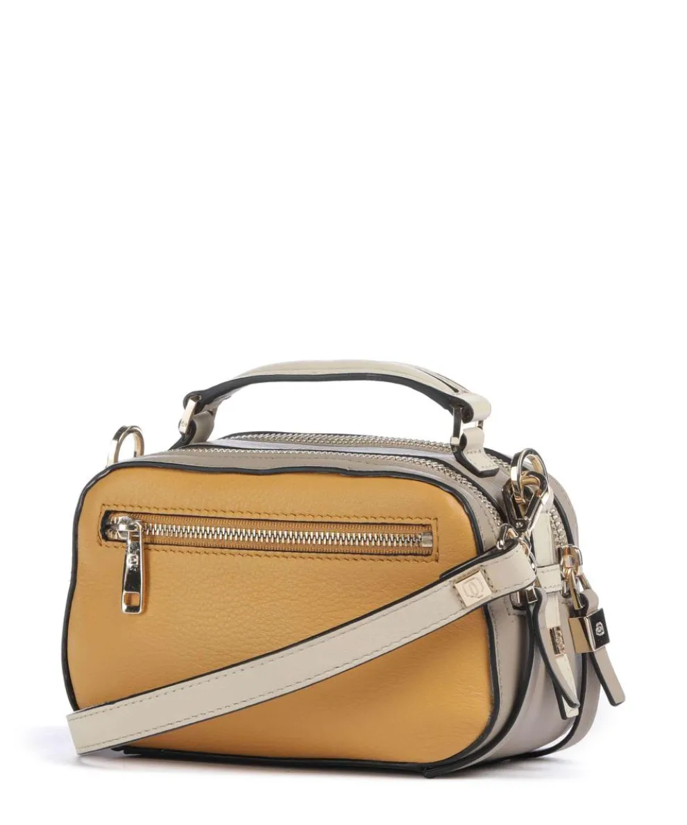 W92 Crossbody bag fine grain cow leather ochre