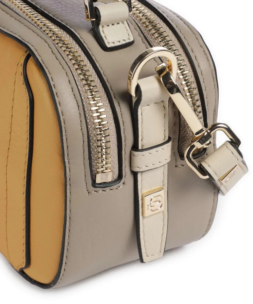 W92 Crossbody bag fine grain cow leather ochre