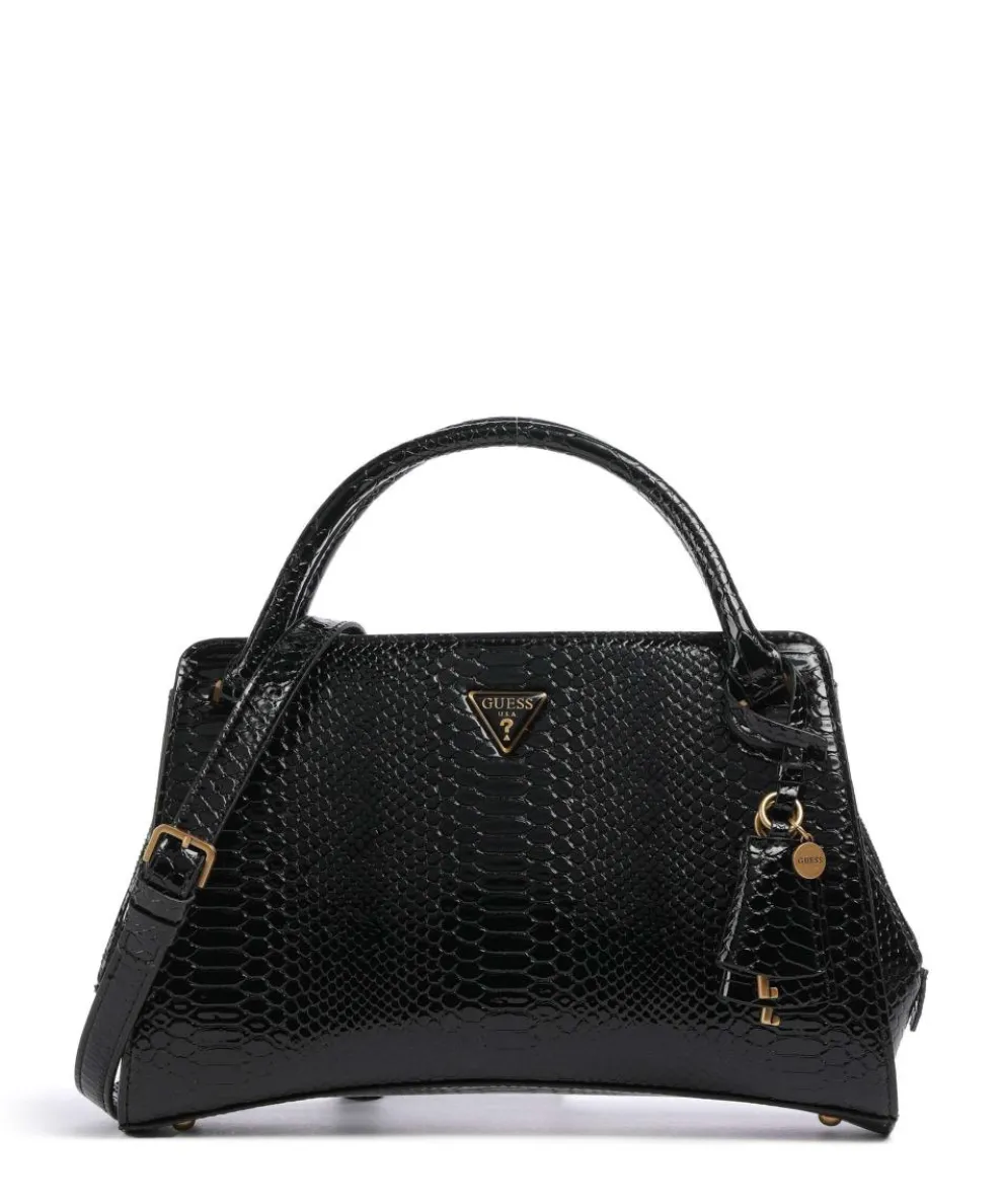 Annita Python Handbag imitation leather black