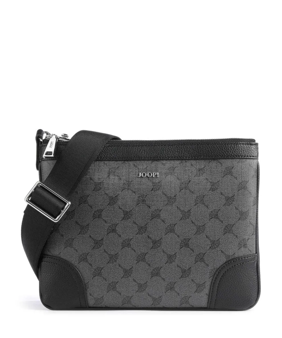 Mazzolino Milva Crossbody bag imitation leather dark grey