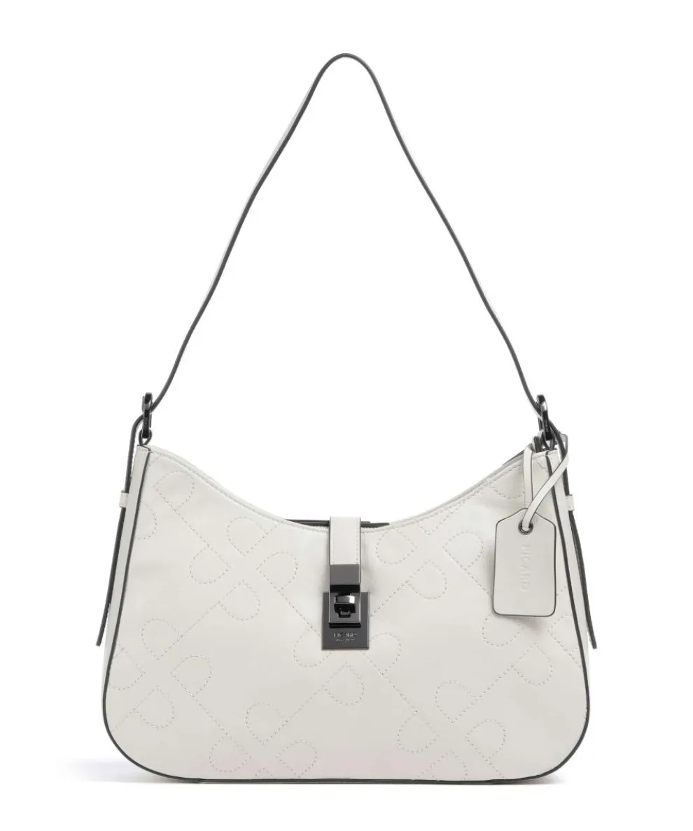 Liberty Shoulder bag fine grain cow leather cream