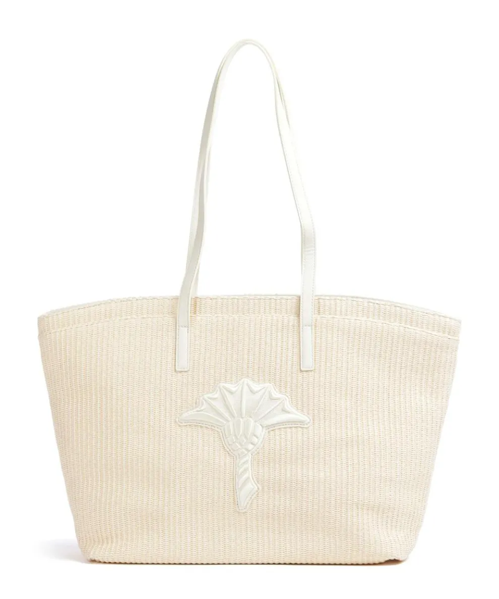 Cestino Chiaro Suna Tote bag soft synthetic ivory