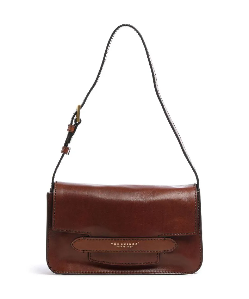 Lucrezia Shoulder bag fine grain cow leather brown