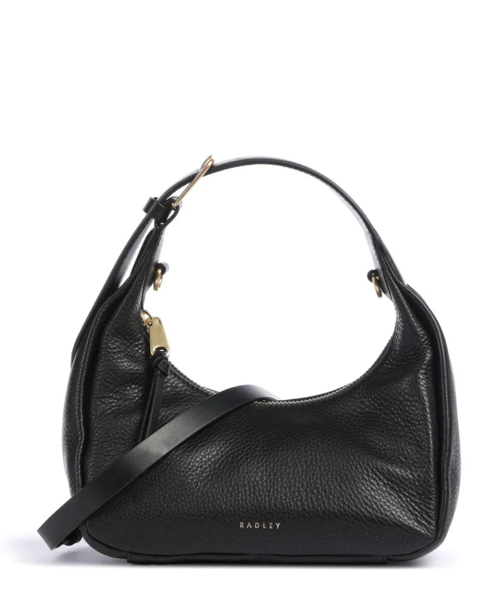 Earl Street Shoulder bag grained cow leather black