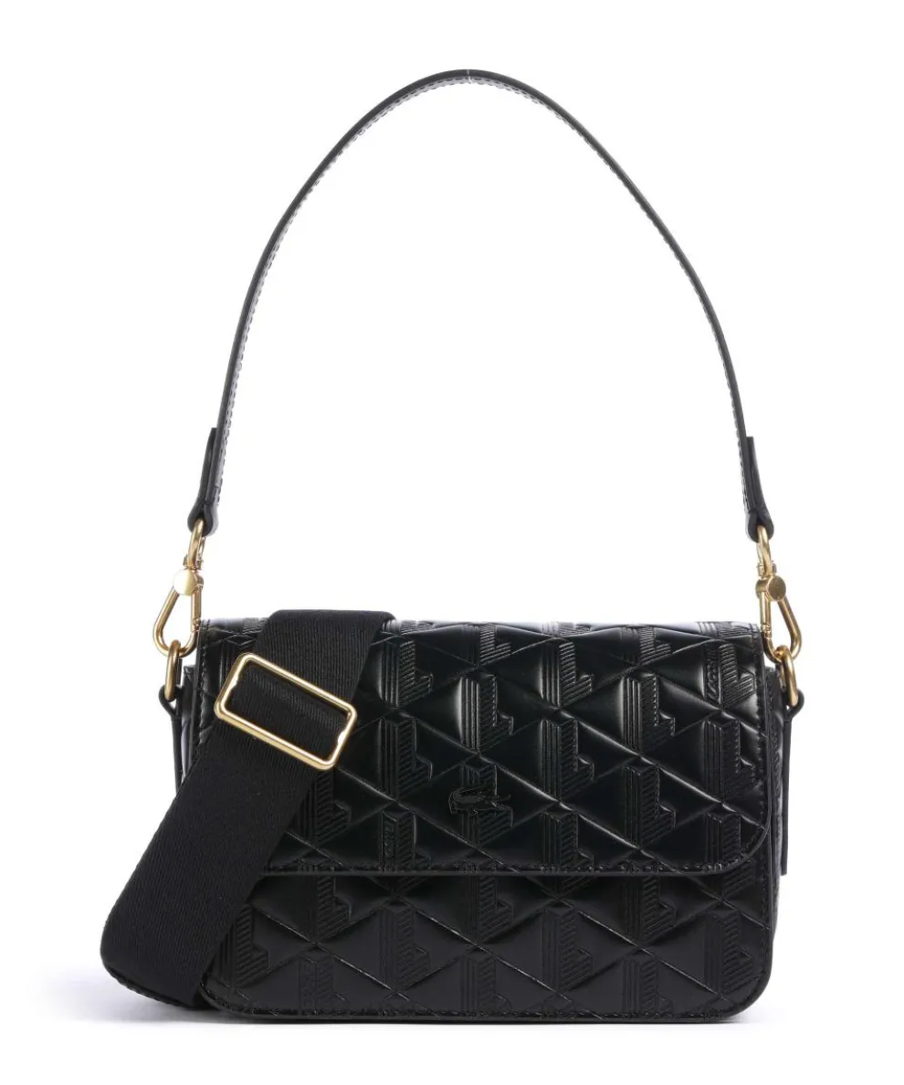 Maheki Shoulder bag embossed cow leather black