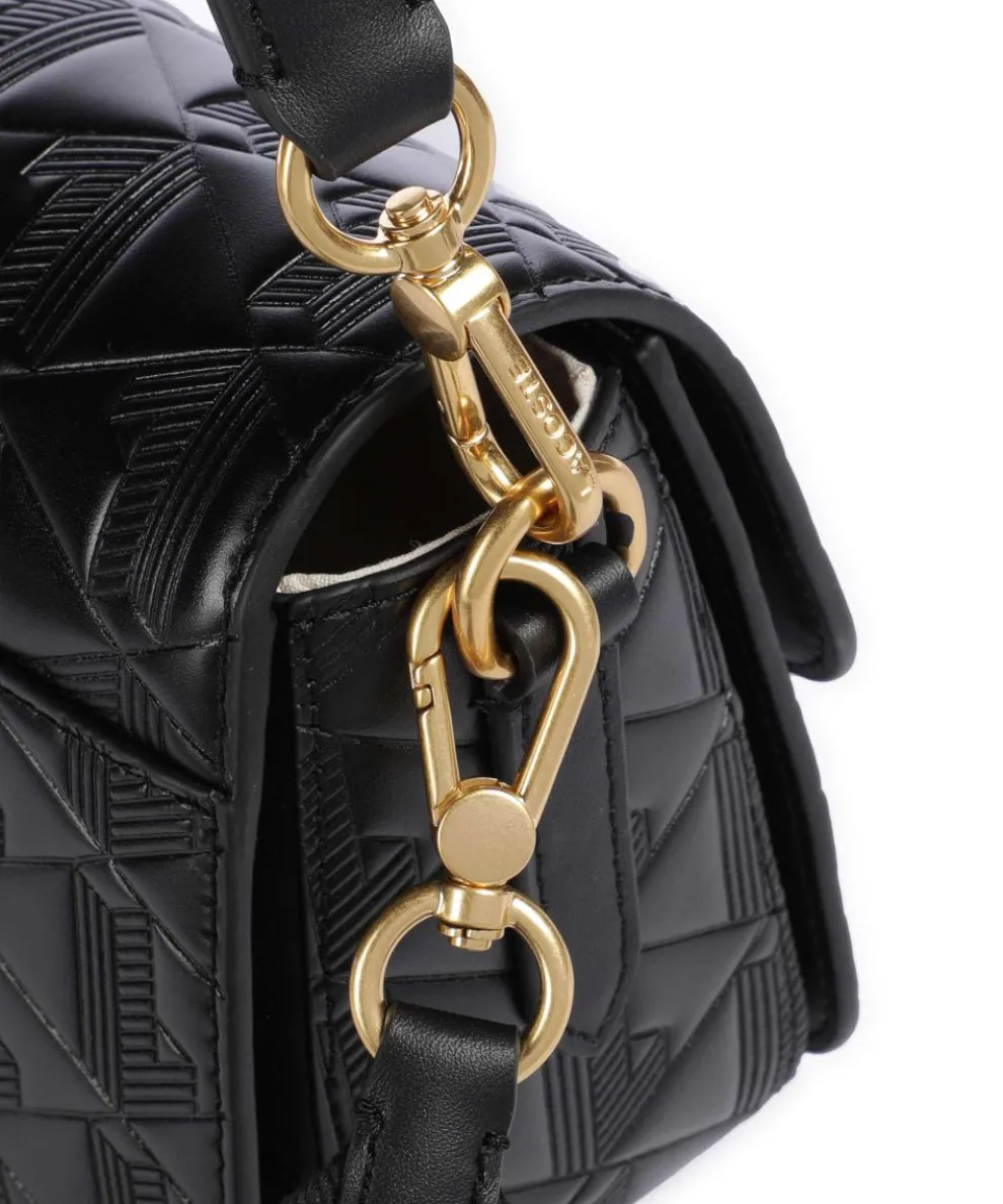 Maheki Shoulder bag embossed cow leather black