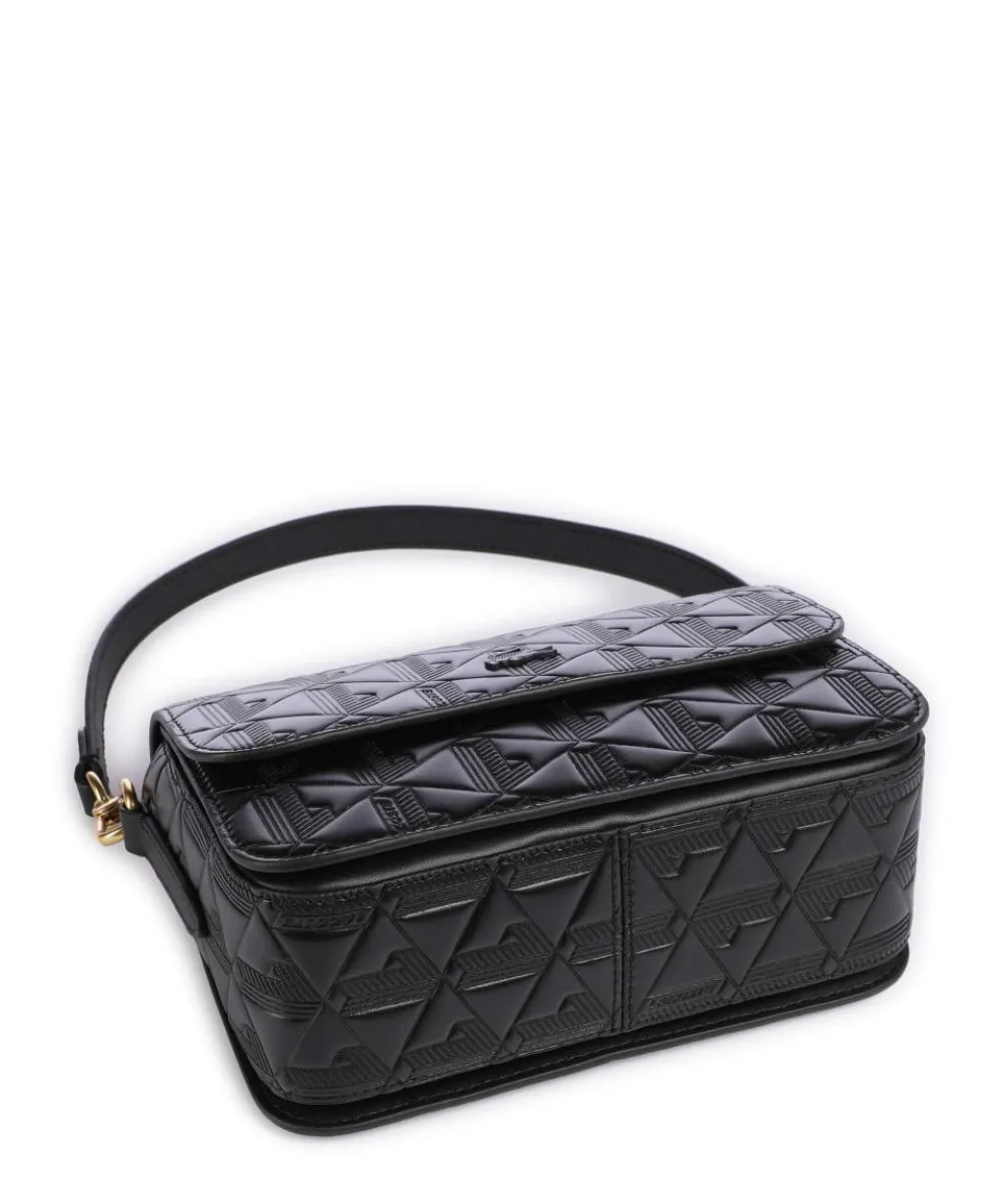 Maheki Shoulder bag embossed cow leather black