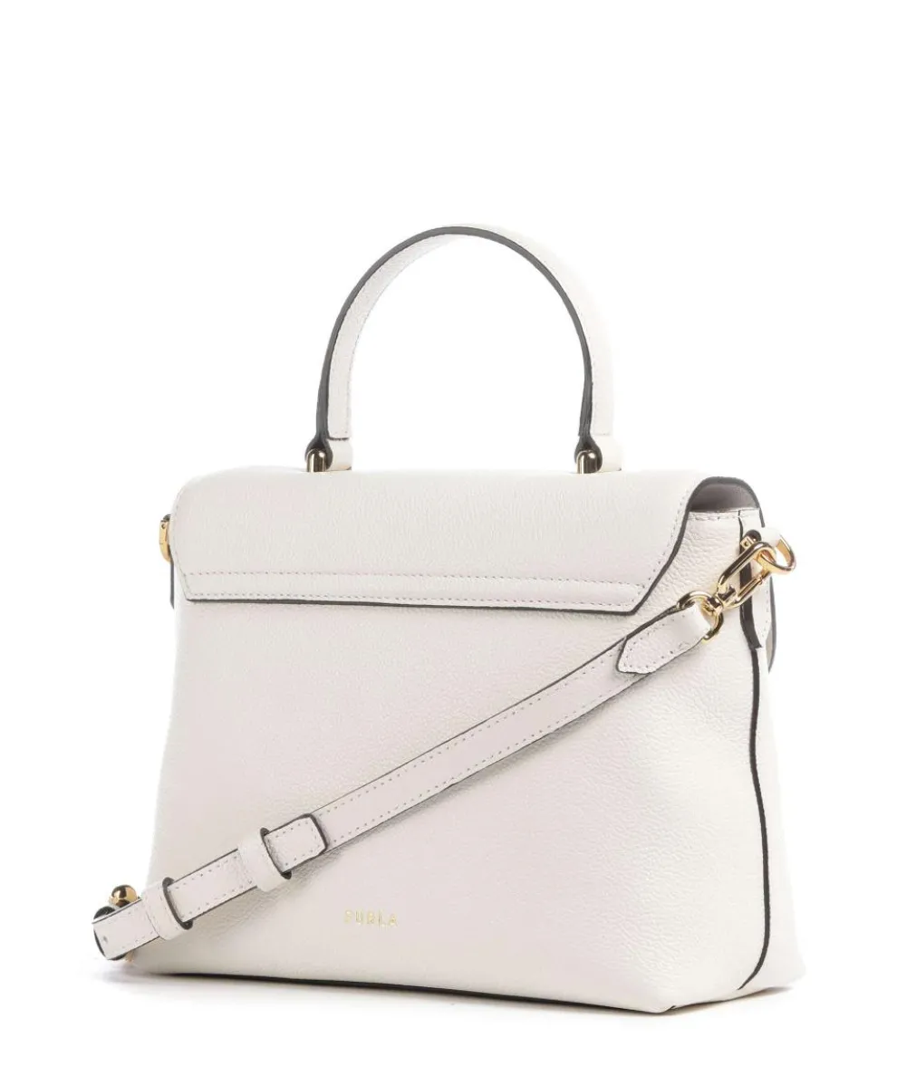 Moonlight S Handbag grained leather white