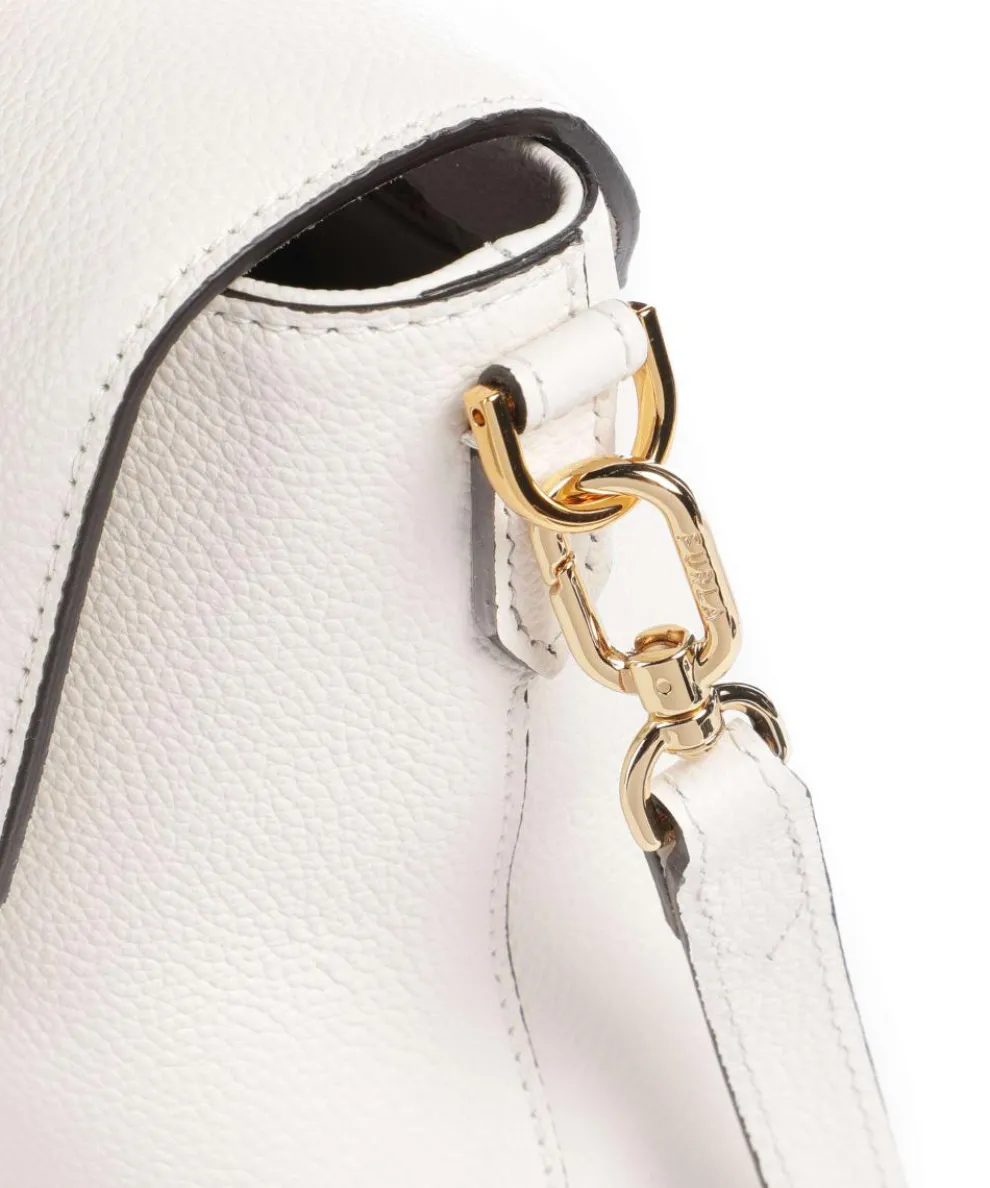 Moonlight S Handbag grained leather white