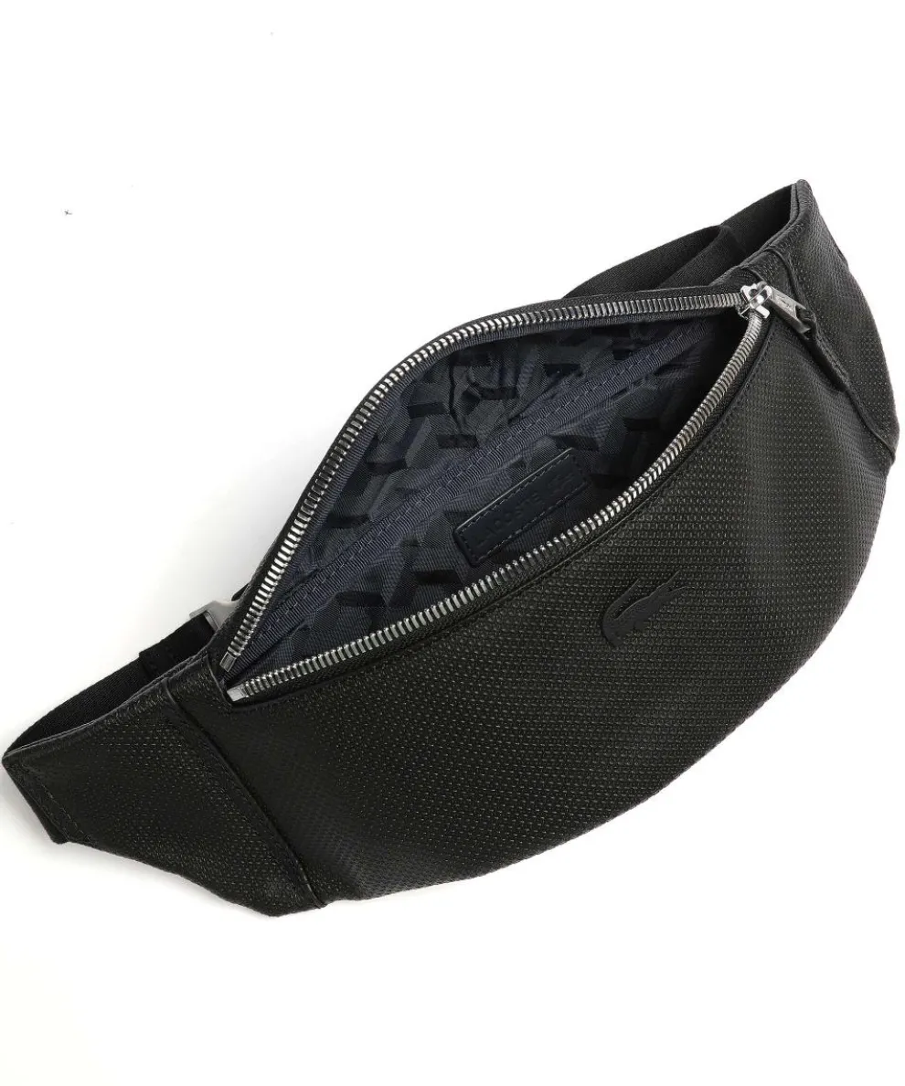 Chantaco Fanny pack embossed cow leather black