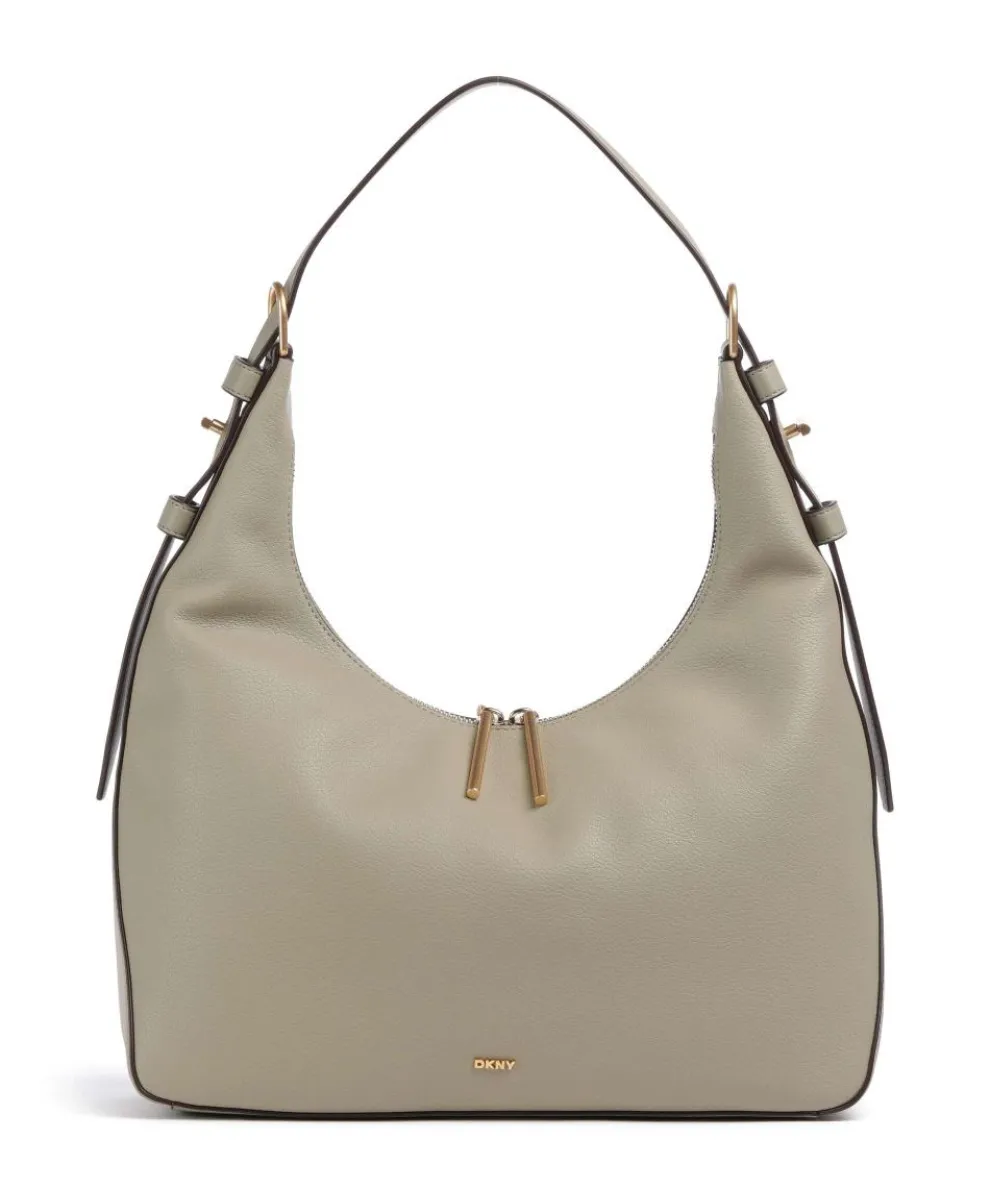 Mindy Hobo bag grained cow leather stone
