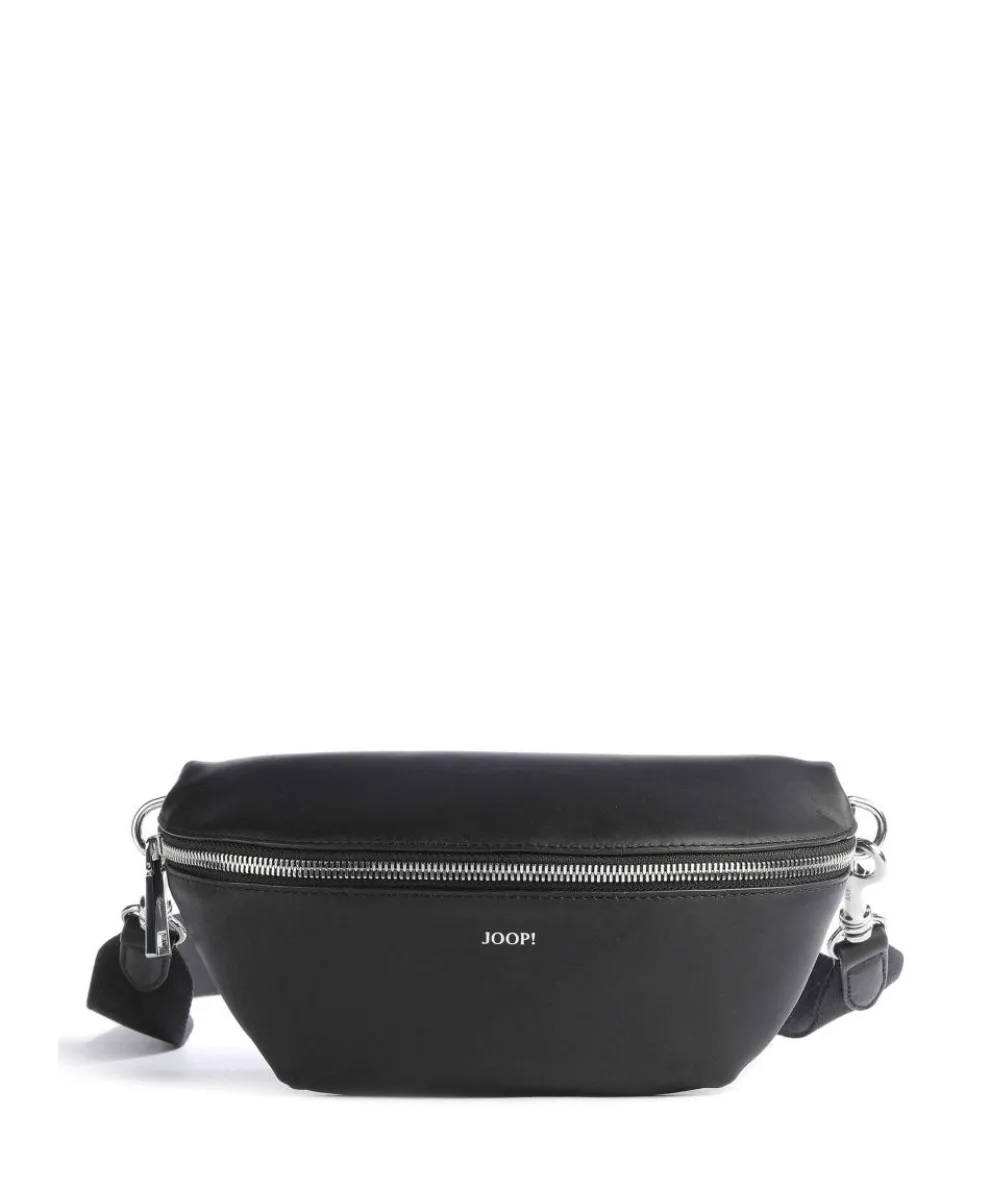 Sofisticato 1.0 Isabella Fanny pack fine grain cow leather black