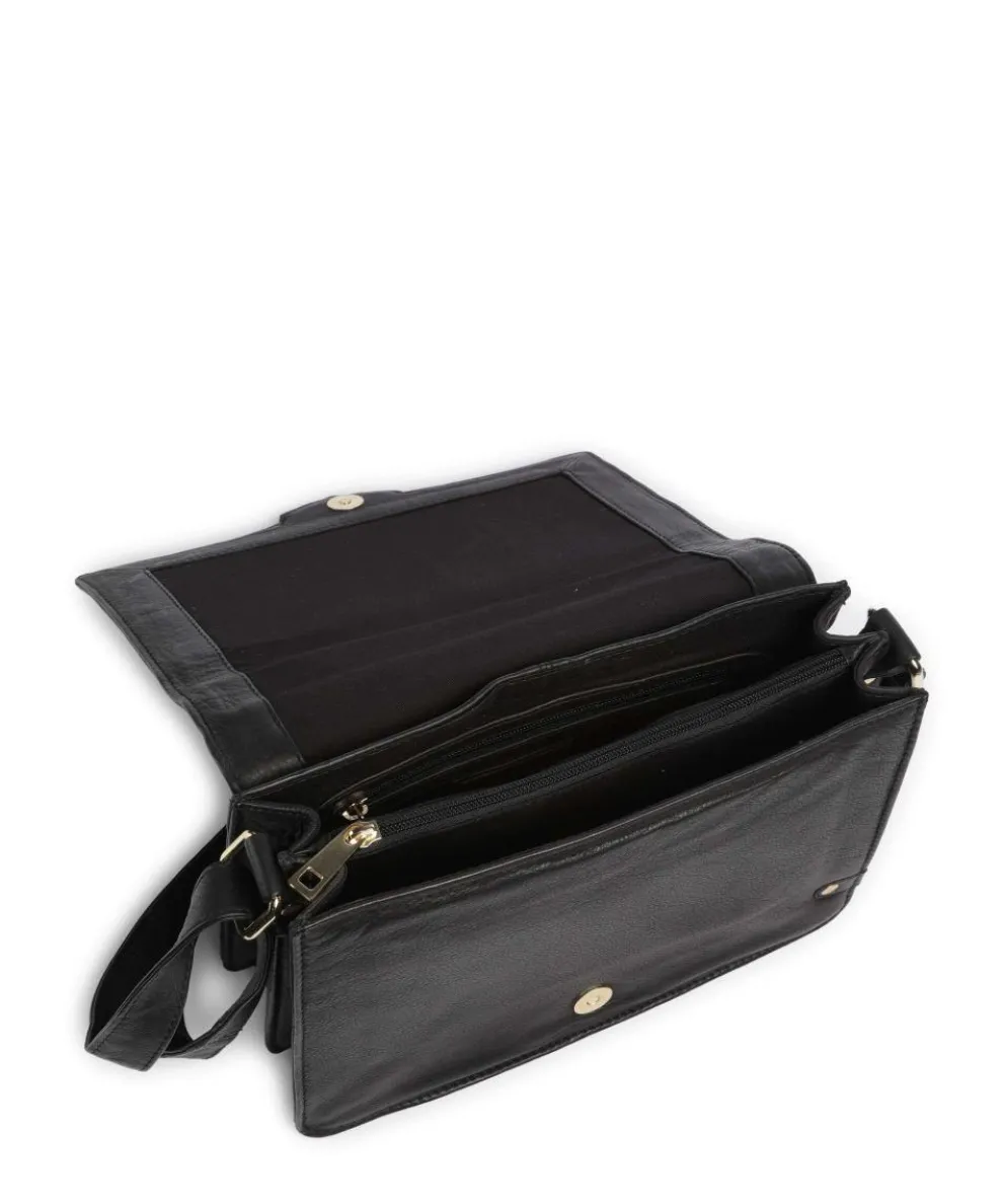 Night Stories Crossbody bag cow leather black