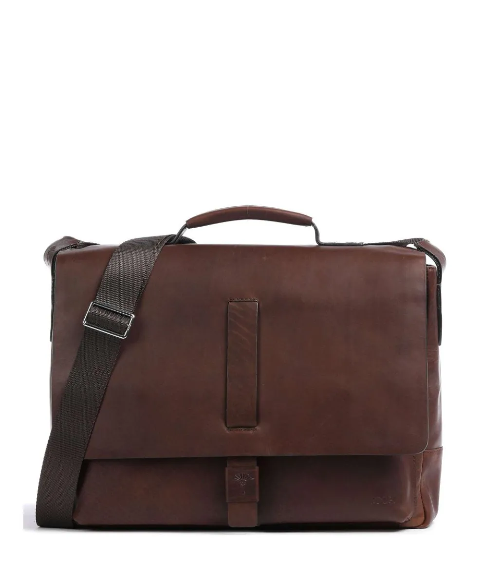 Loreto Kreon Briefcase 14″ fine grain cow leather brown