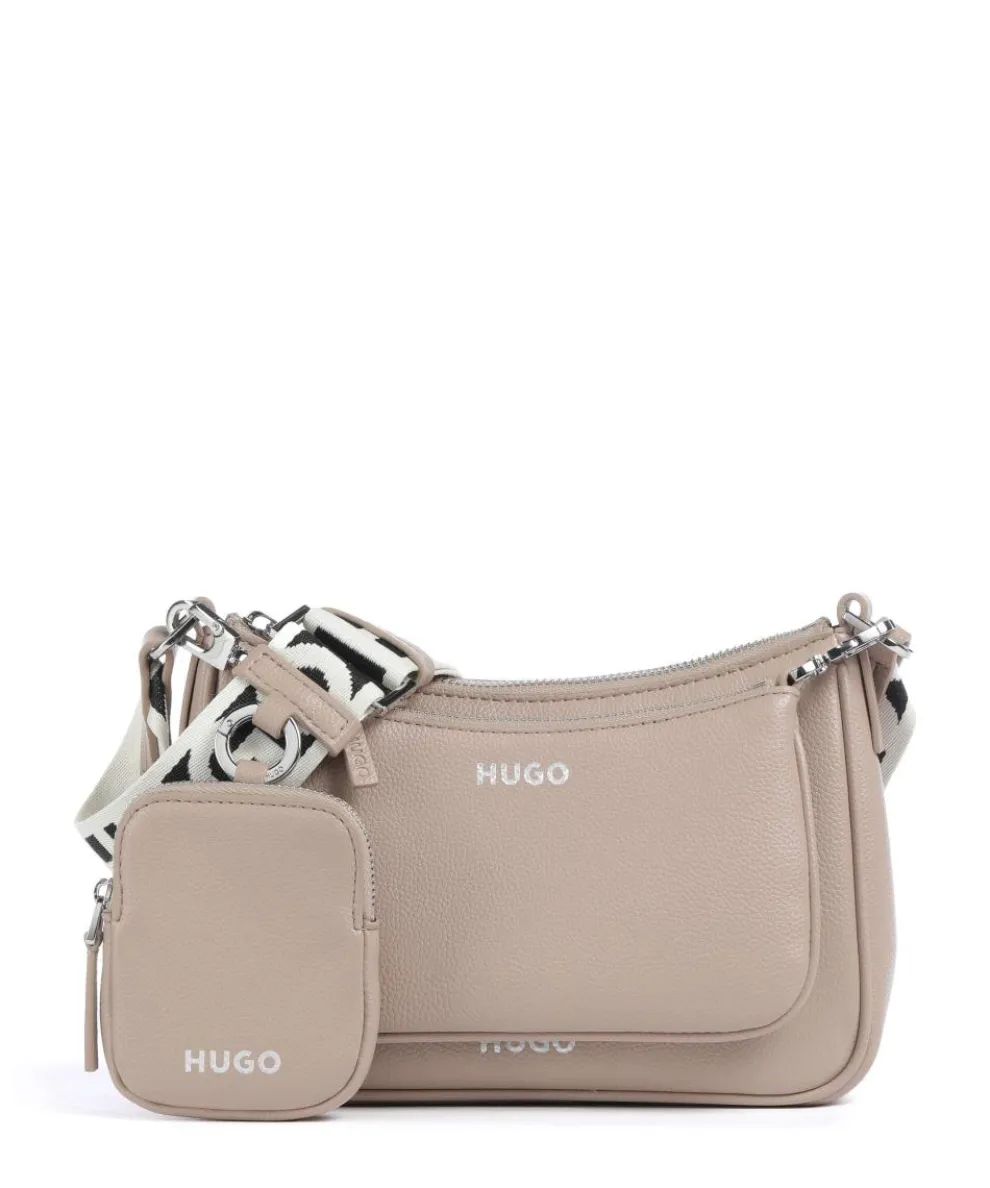 Bel Crossbody bag imitation leather beige