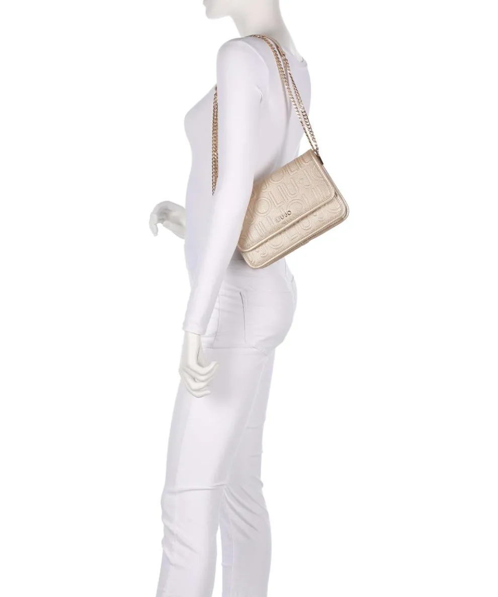 Manhattan S Shoulder bag imitation leather gold