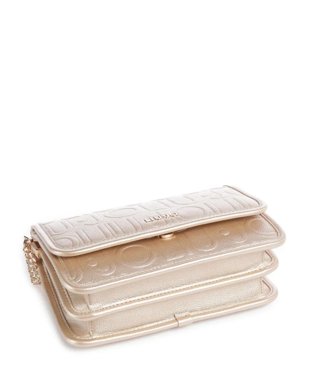 Manhattan S Shoulder bag imitation leather gold