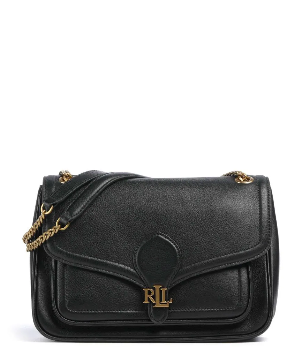 Bradley Medium Shoulder bag grained cow leather black