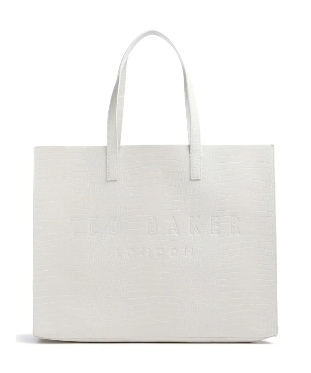 Allicon Tote bag imitation leather ivory