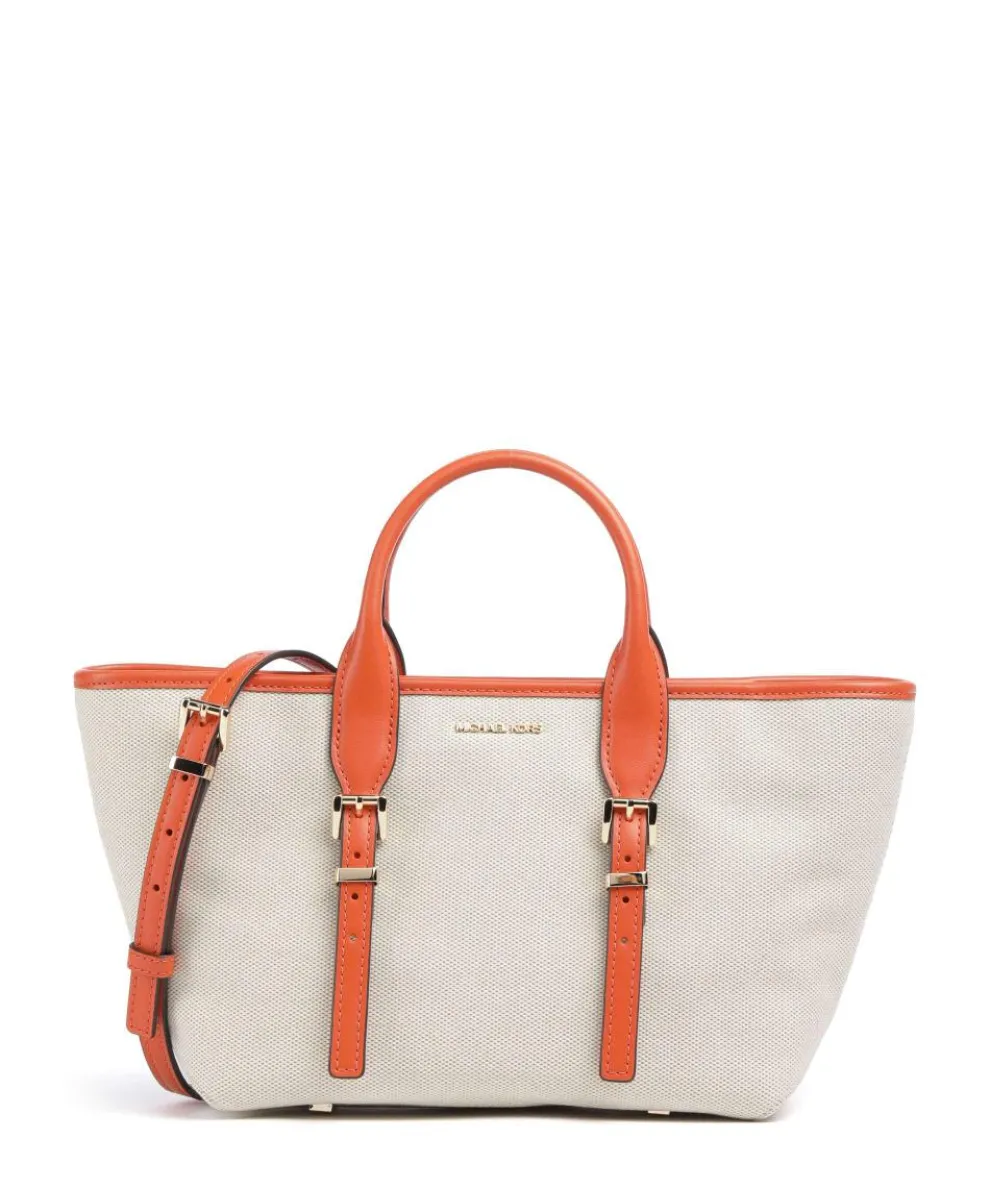Moore Handbag canvas beige/orange