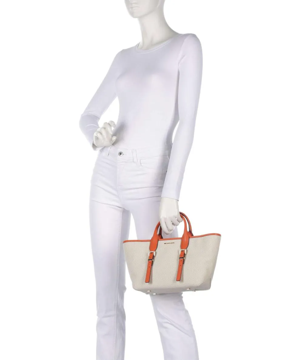 Moore Handbag canvas beige/orange