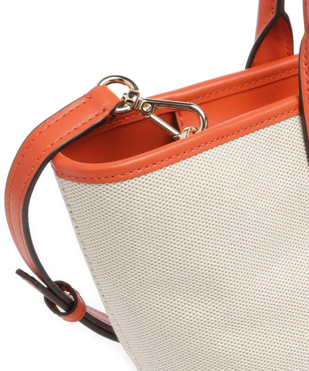 Moore Handbag canvas beige/orange