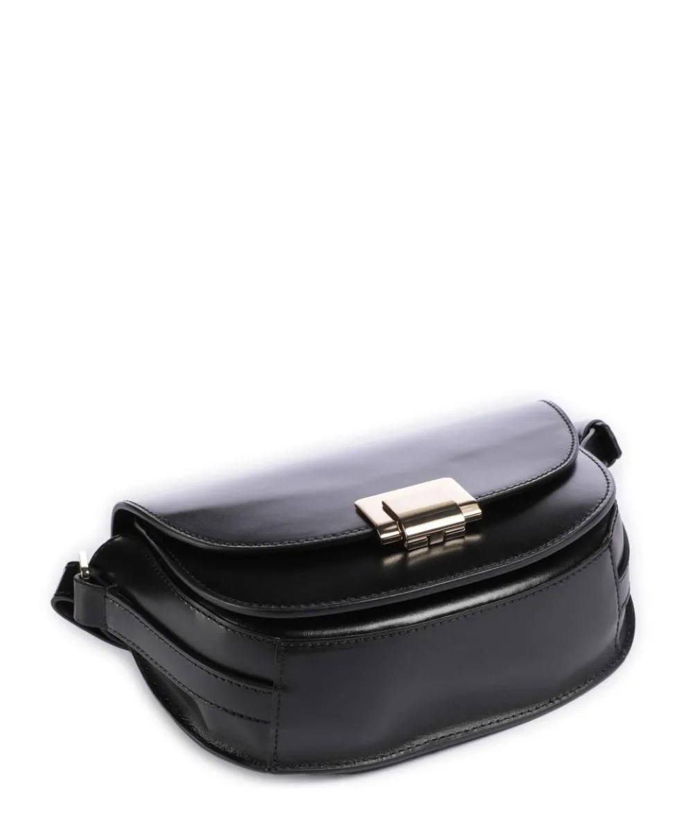 Taya S Shoulder bag calfskin black