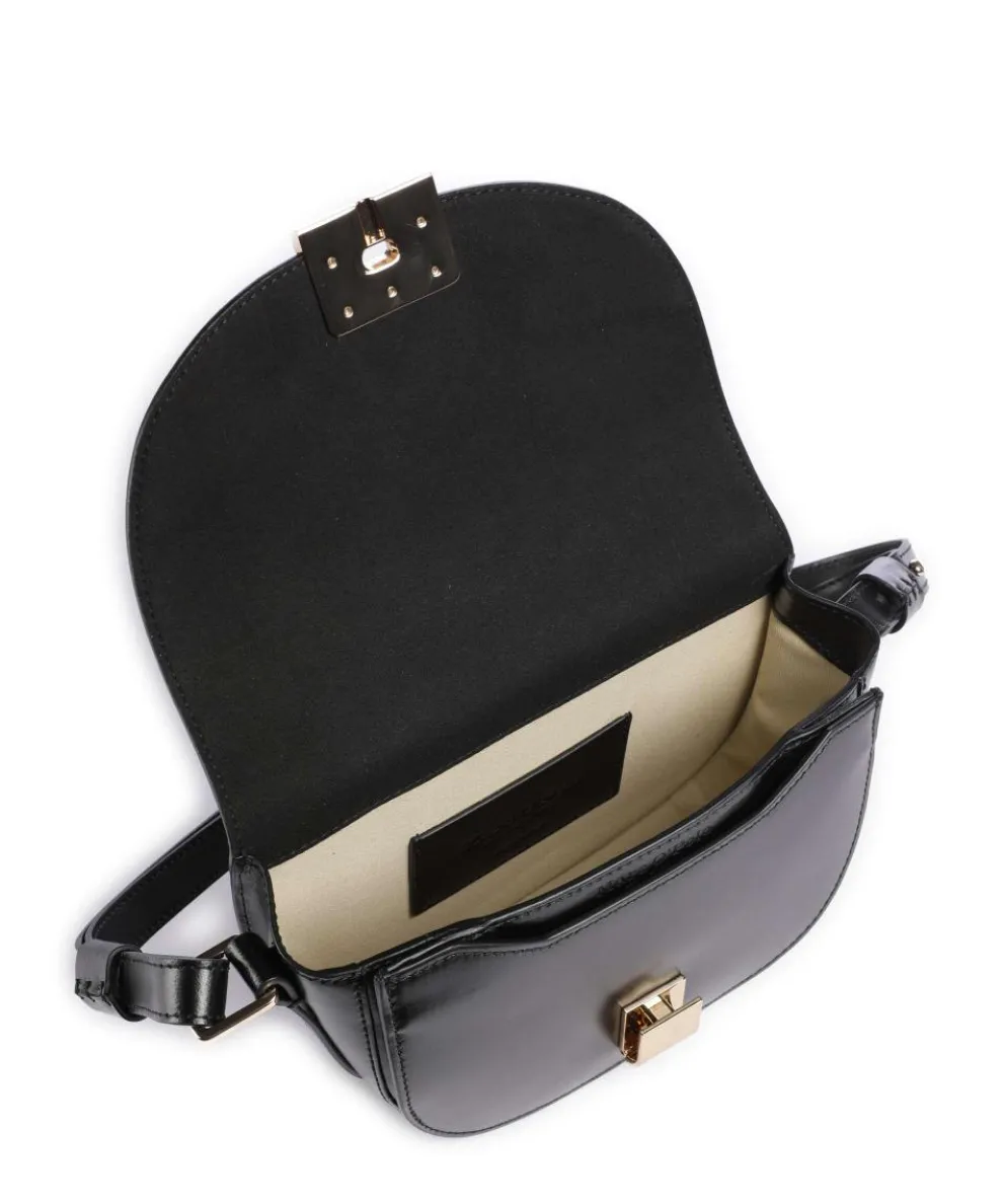 Taya S Shoulder bag calfskin black