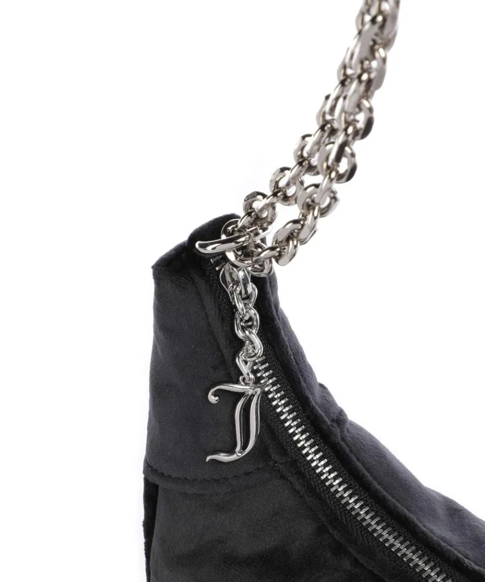 Kimberly S Shoulder bag velvet fabric black