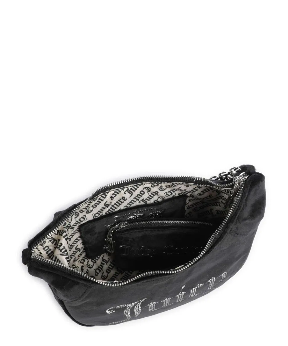 Kimberly S Shoulder bag velvet fabric black