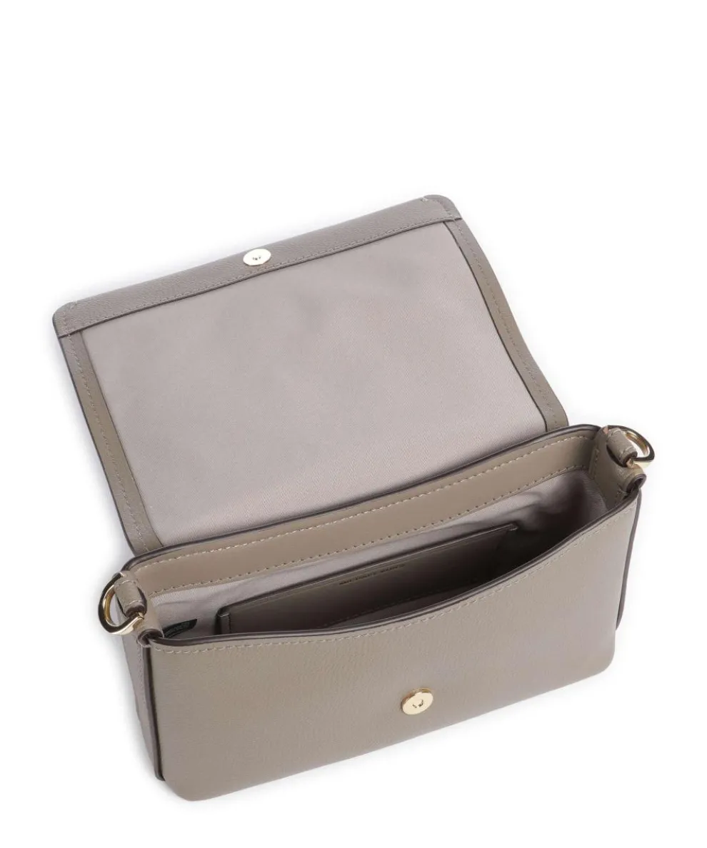 Nessa Small Crossbody bag grained cow leather taupe