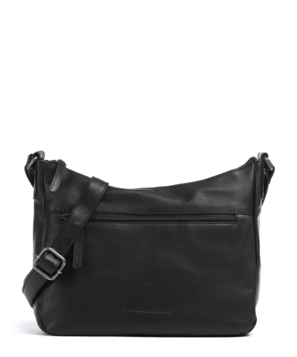 Cow Wax Pull Up Loraine Crossbody bag cow leather black