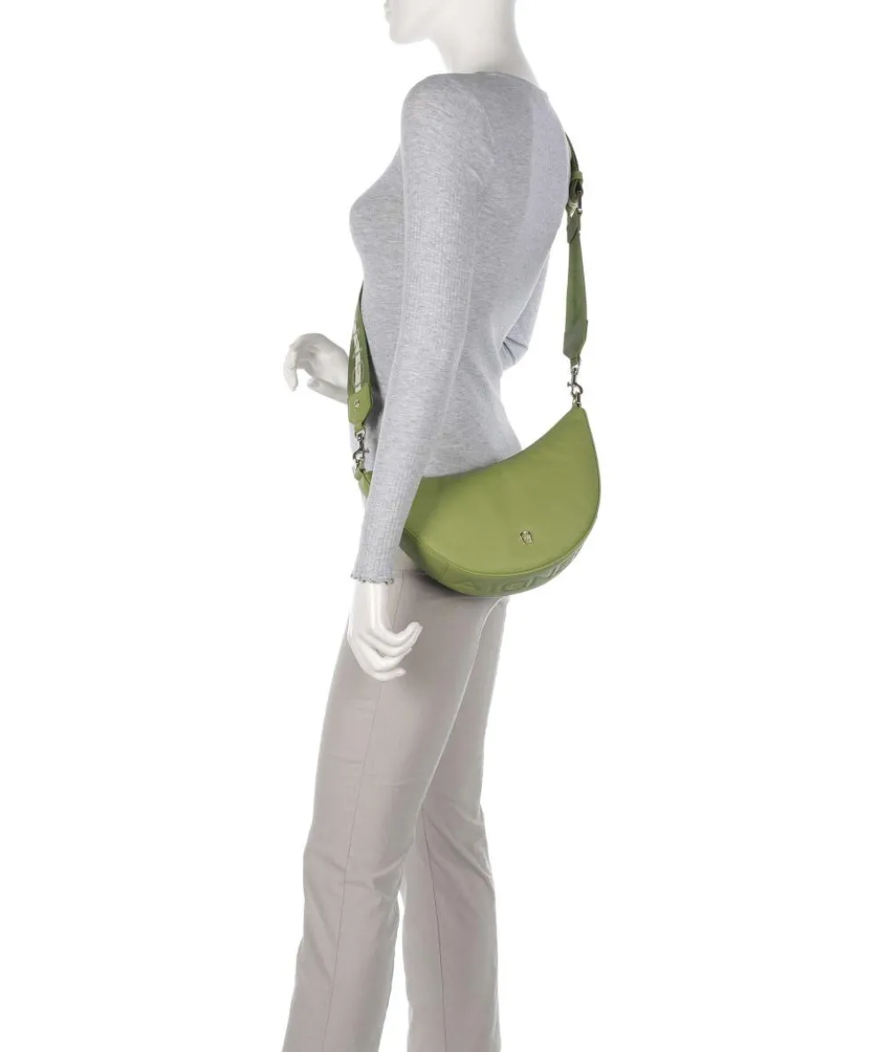 Zita S Crossbody bag grained cow leather green