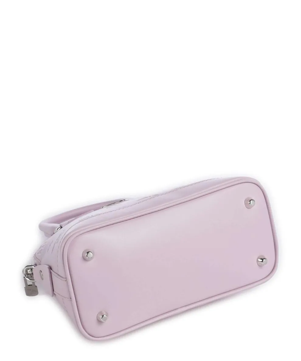 Stampato Oetwil Handbag canvas, calfskin lilac