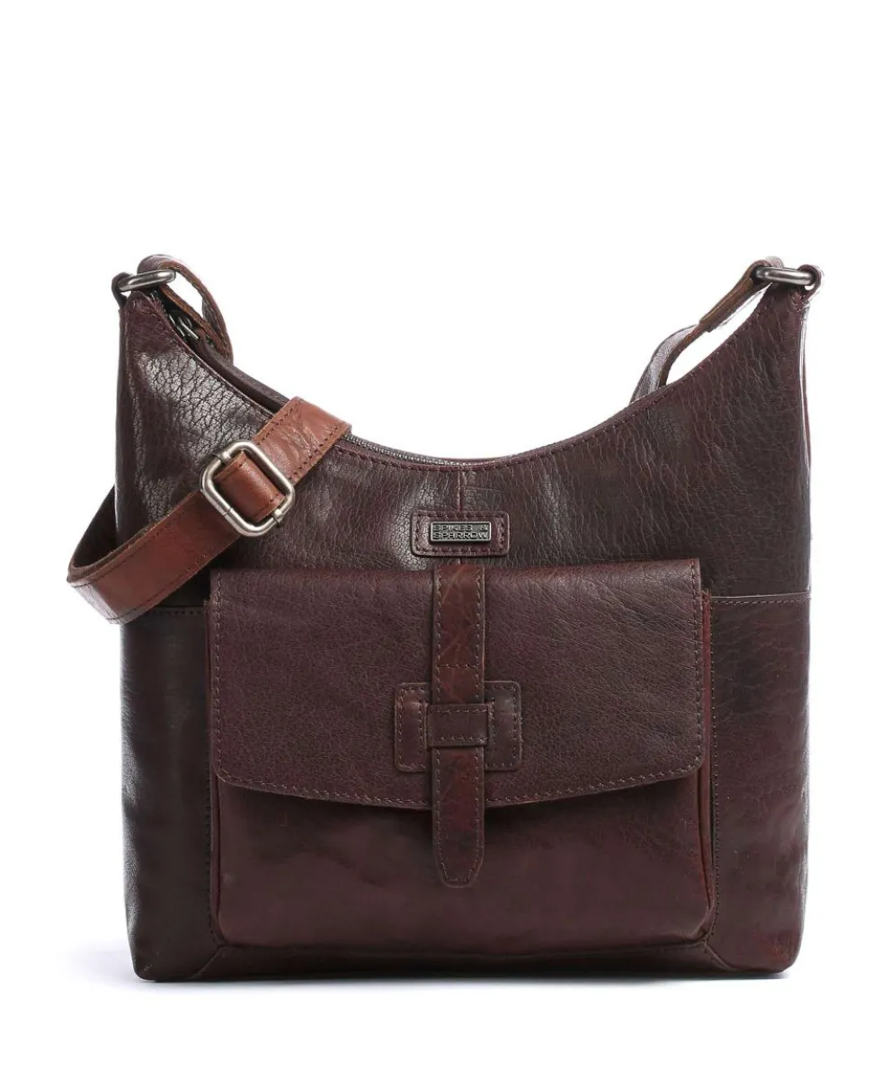 Bronco Hobo bag leather dark brown