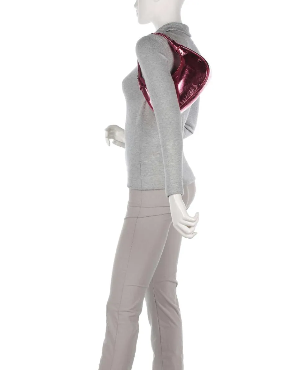 Donna Aura Shoulder bag soft cow leather pink