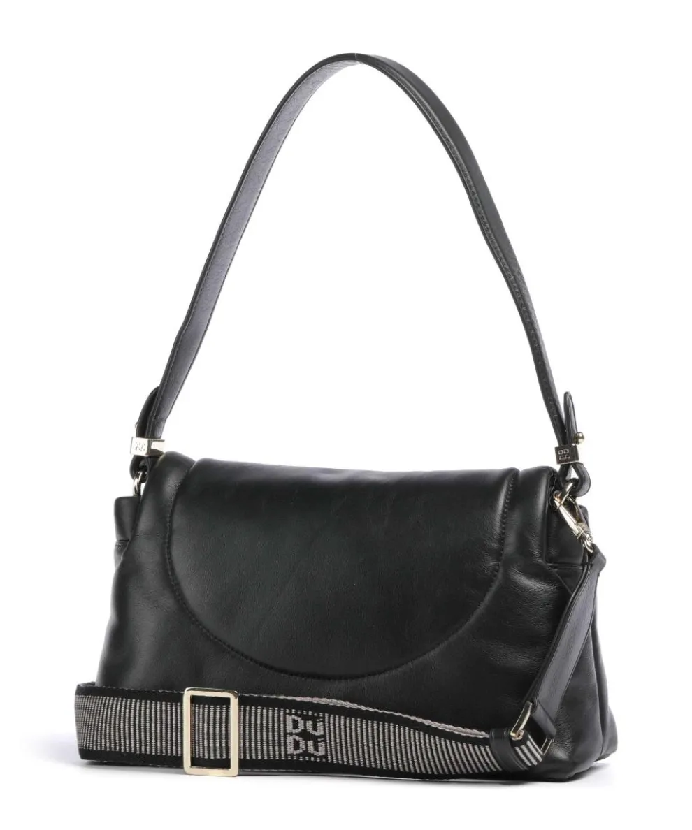 Melville S. Shoulder bag fine grain leather black